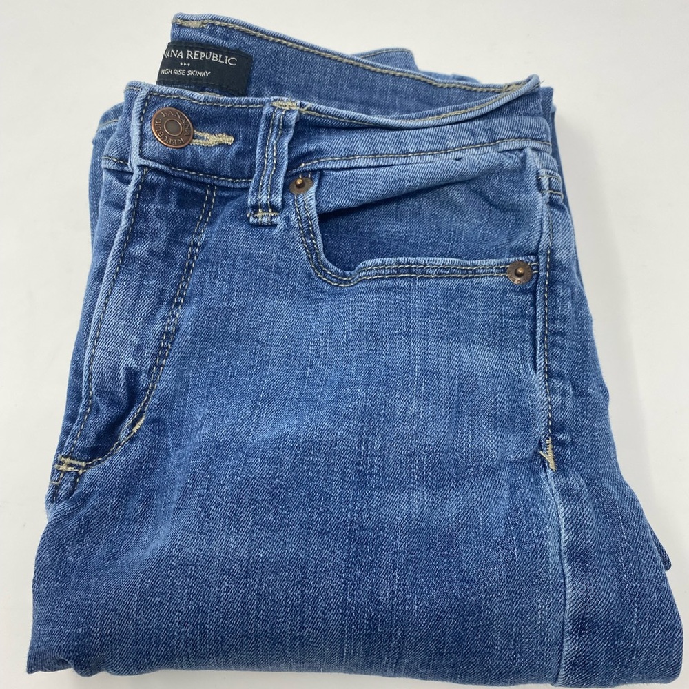 Banana Republic Women's High Rise Skinny Jeans Size 26/2
